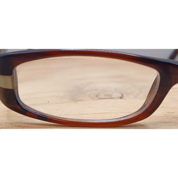 Linea Roma Eyewear Class 166 C2 50-17-135 Brown Eyeglasses Frames - Picture 11 of 15